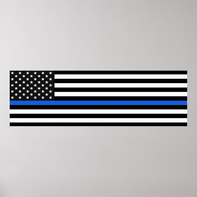 Thin Blue Line Poster (Front)