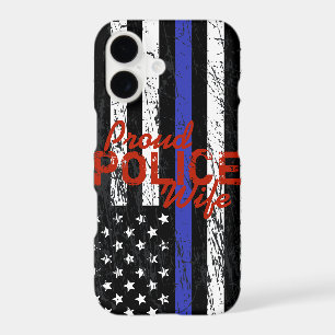 Thin Blue Line Proud Police Wife