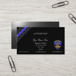 Thin Blue Line SFPD Business Card
