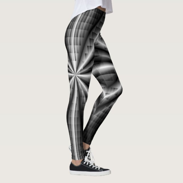 Thin Blue Line - Starburst Leggings (Right)