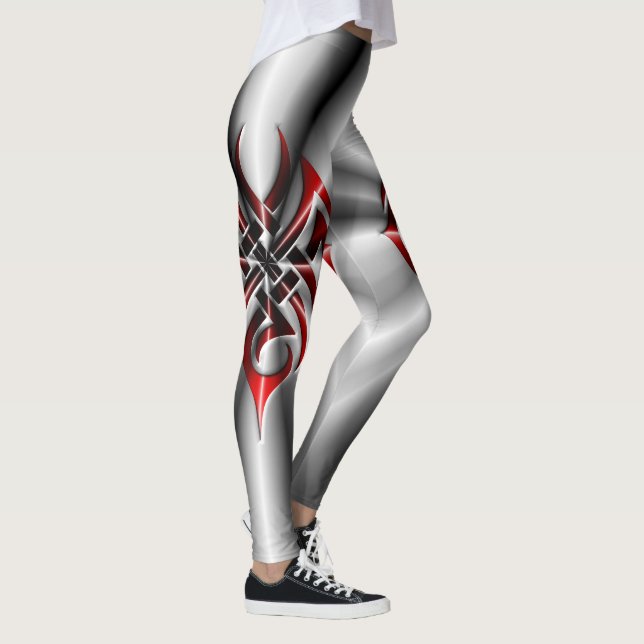 Thin Blue Line - Starburst Leggings (Right)