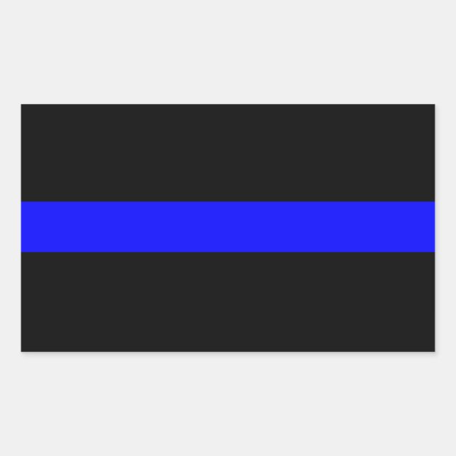 Thin Blue Line Sticker (Set of 4) (Front)