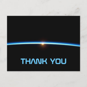 Thin Blue Line Thank You Postcard