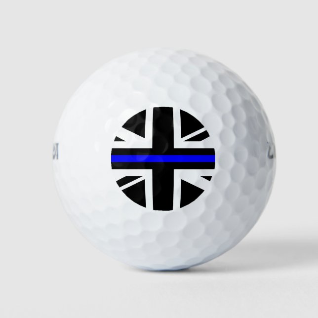 Thin Blue Line - UK Golf Balls (Front)