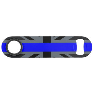 Thin Blue Line Union Jack Speed Bottle Opener