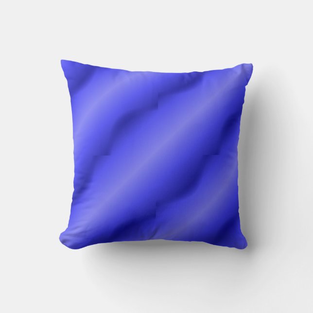 Thin Blue Line - Unique Designs Throw Pillow (Front)