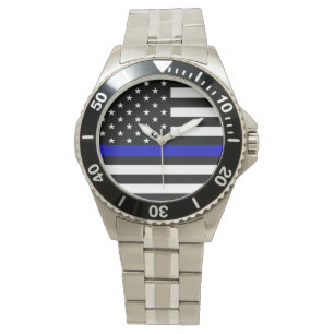 Thin Blue Line Watch