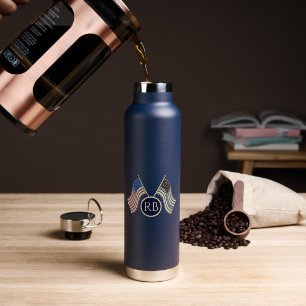Thin Blue Line Water Bottle