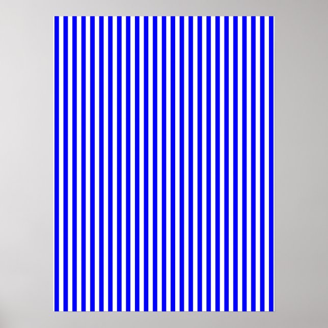 Thin Blue Stripes Poster (Front)