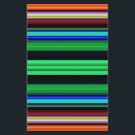 Thin Colorful Stripes - 1 Flyer<br><div class="desc">Colorful stripes with black space background. Colors of red, yellow, green, blue and orange. Depending on the product, add or change the text. Change the image if you like too. Personalize these with your name or quote. Add a photo and have the the stripe design as a frame to that...</div>