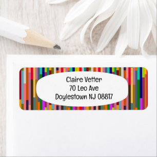 Thin Colourful Stripes 