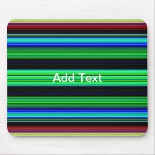 Thin Colourful Stripes - 1 Mouse Pad
