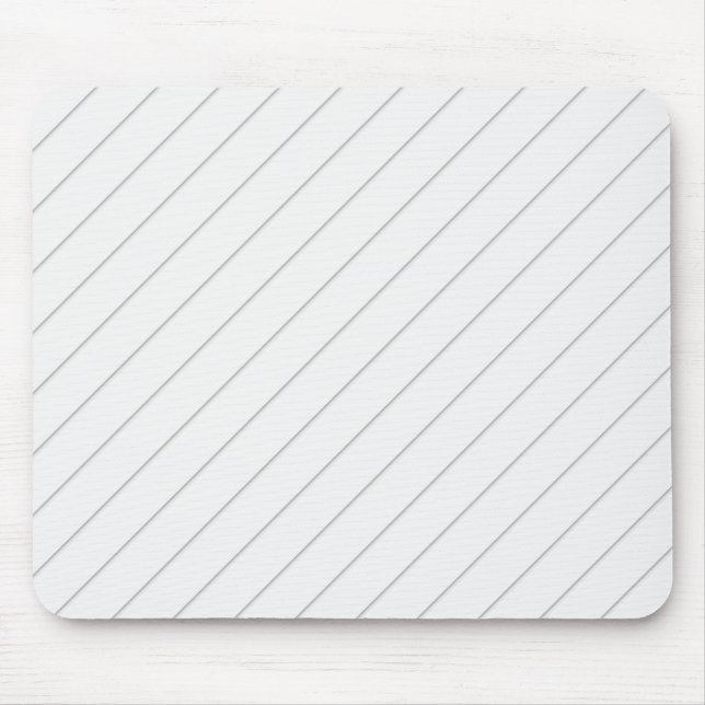 Thin Diagonal Lines Mouse Pad (Front)