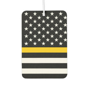 Thin Gold Line Flag (United States) Air Freshener