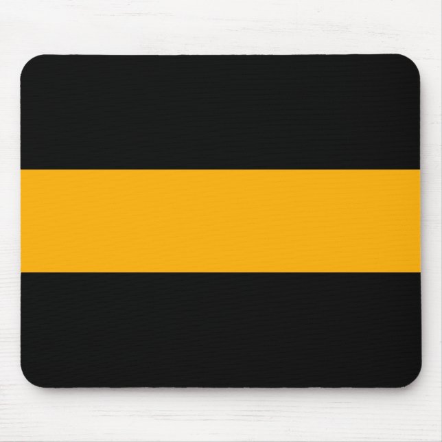 Thin Gold Line Mouse Pad (Front)