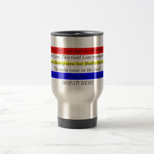 Thin Gold Line Travel Mug (Center)