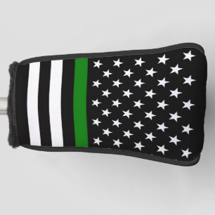 Thin Green Line Golf Head Cover
