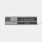 Thin Grey Line Correctional Officer Flag Add Name