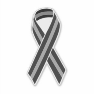Thin Grey Line Ribbon