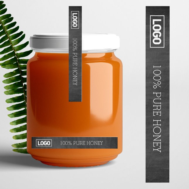 Thin Honey Logo Label Tamper-Proof Seal (Creator Uploaded)
