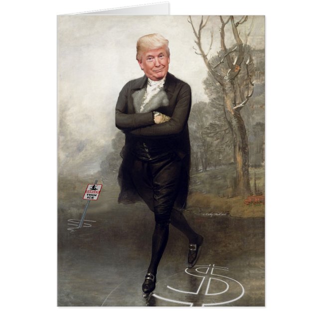 Thin Ice Birthday Card (Front)