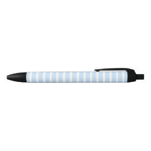 Thin Light Blue Stripes Ink Pen