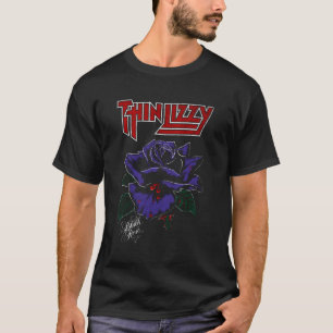 Thin Lizzy Â€“ Black Rose Colour T-Shirt