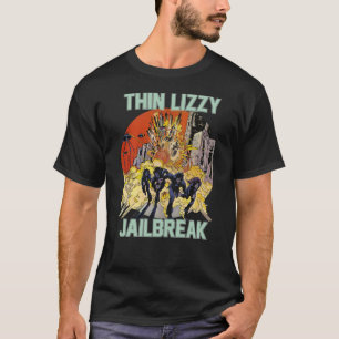 Thin Lizzy Jailbreak Explosion Vintage Gift For Fa T-Shirt