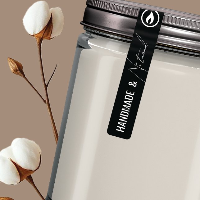 Thin Modern Jar Tamper-Proof Seal Label (Creator Uploaded)