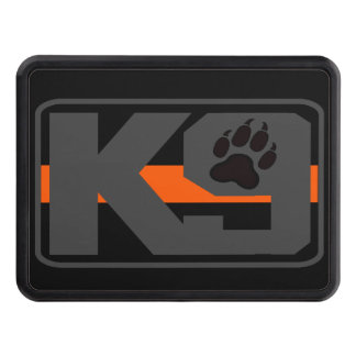 Thin Orange Line K-9 Trailer Hitch Trailer Hitch Cover