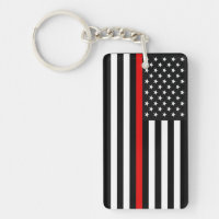 Thin Red Line American Flag