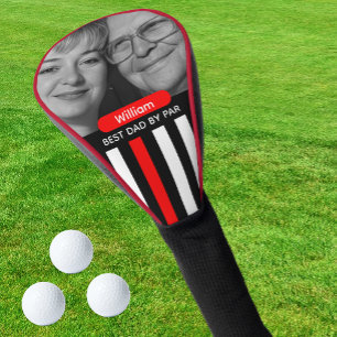 Thin Red Line, Best Dad, Photo, Monogram, Flag Golf Head Cover