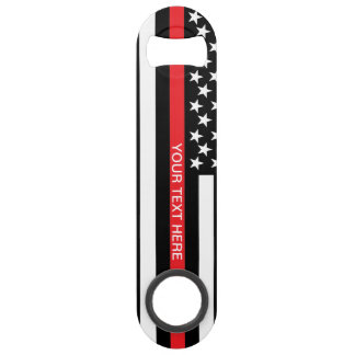 Thin Red Line Bottle Opener Bar Key