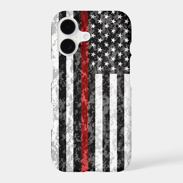 Thin Red Line Camo Flag (Back)