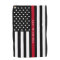 Thin Red Line Firefighter American Flag Monogram