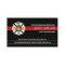 Thin Red Line Firefighter Flag Business Card