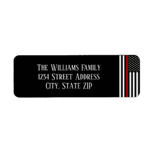 Thin Red Line Flag