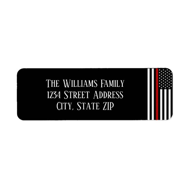 Thin Red Line Flag (Front)
