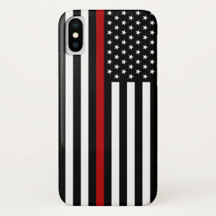 Thin Red Line Flag Case-Mate iPhone Case