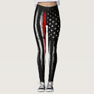 Thin Red Line Leggings