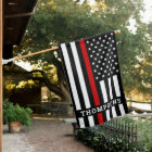 Thin Red Line Personalized Firefighter