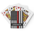 Thin Red Line Personalized Firefighter