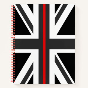 Thin Red Line UK Flag Notebook