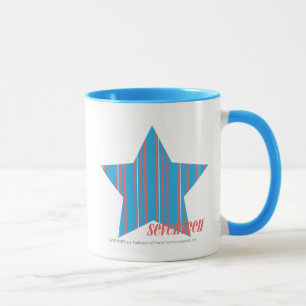 Thin Stripes Aqua 2 Mug