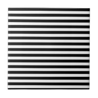 Thin Stripes - Black and White