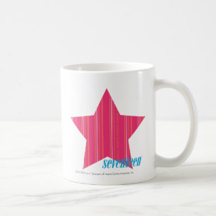 Thin Stripes Magenta 3 Coffee Mug