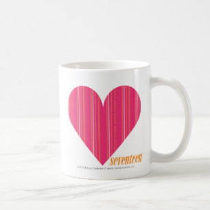 Thin Stripes Magenta 4 Coffee Mug