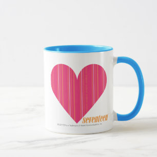Thin Stripes Magenta 4 Mug