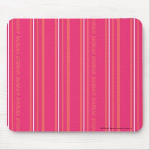 Thin Stripes Magenta Mouse Pad