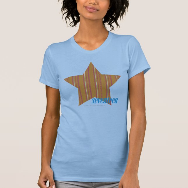 Thin Stripes Orange 4 T-Shirt (Front)